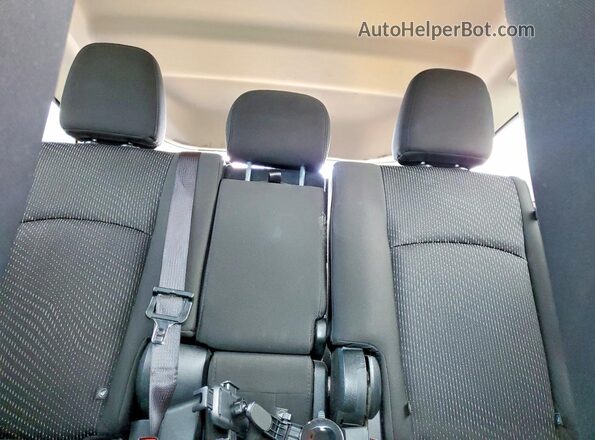 3C4PDCABXKT858215 2019 DODGE JOURNEY Черный Вид задних сидений