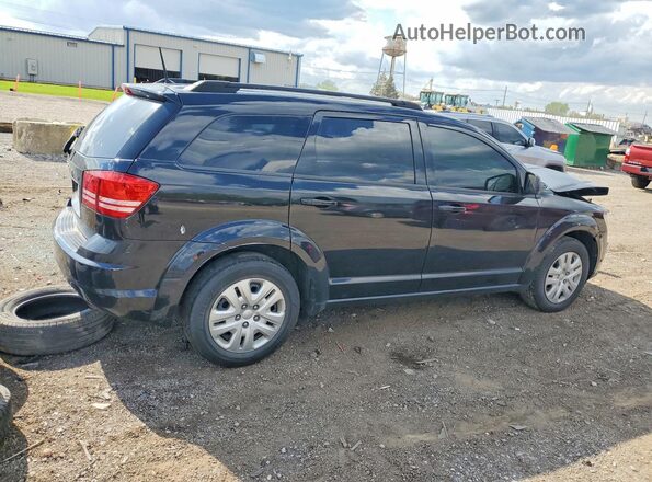 3C4PDCABXKT858215 2019 DODGE JOURNEY Черный Задняя правая четверть