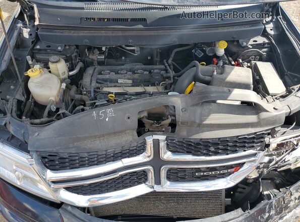 3C4PDCABXKT858215 2019 DODGE JOURNEY Черный Вид подкапотного пространства