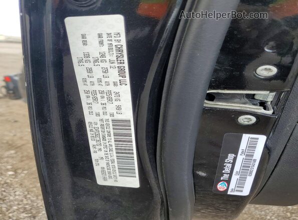 3C4PDCABXKT858215 2019 DODGE JOURNEY Черный Вид наклейки с VIN-кодом