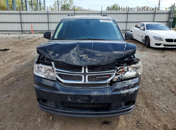 3C4PDCABXKT858215 2019 DODGE JOURNEY Черный Вид спереди