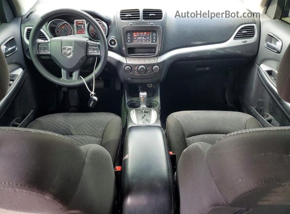 3C4PDCABXKT858215 2019 DODGE JOURNEY Черный Вид панели приборов