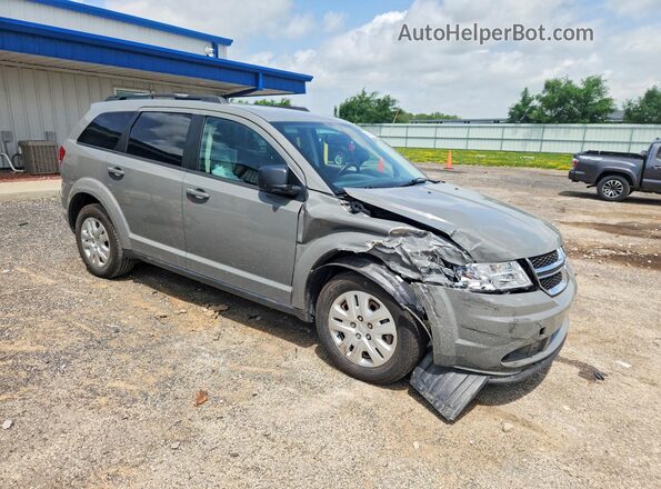3C4PDCABXKT872700 2019 DODGE JOURNEY Gray Delantero derecho