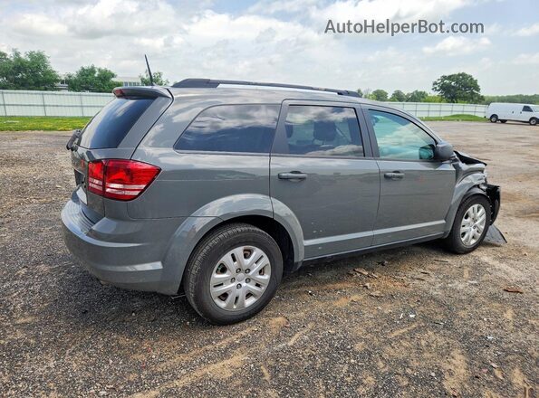 3C4PDCABXKT872700 2019 DODGE JOURNEY Gray Trasero derecho