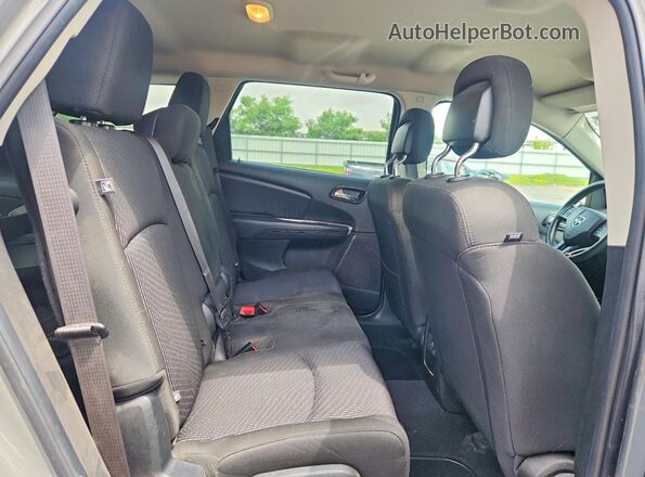 3C4PDCABXKT872700 2019 DODGE JOURNEY Gray Vista de los asientos traseros