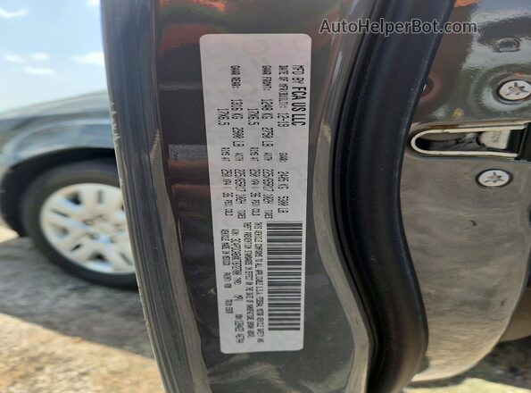 3C4PDCABXKT872700 2019 DODGE JOURNEY Gray Vista de la etiqueta del VIN