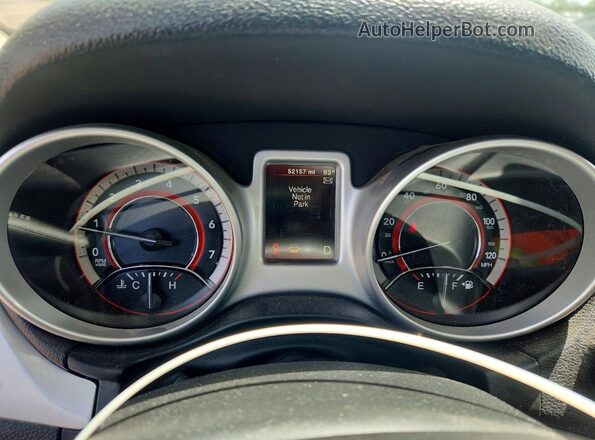 3C4PDCABXKT872700 2019 DODGE JOURNEY Gray Vista del cuadro de instrumentos