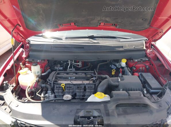 3C4PDCABXLT249322 2020 DODGE JOURNEY Red Widok z tyłu