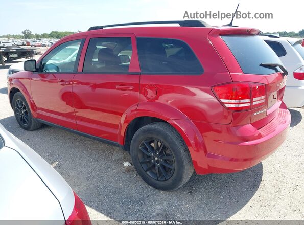 3C4PDCABXLT249322 2020 DODGE JOURNEY Red Tył lewy