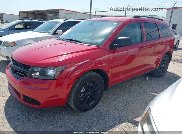 3C4PDCABXLT249322 2020 DODGE JOURNEY Red Przód lewy