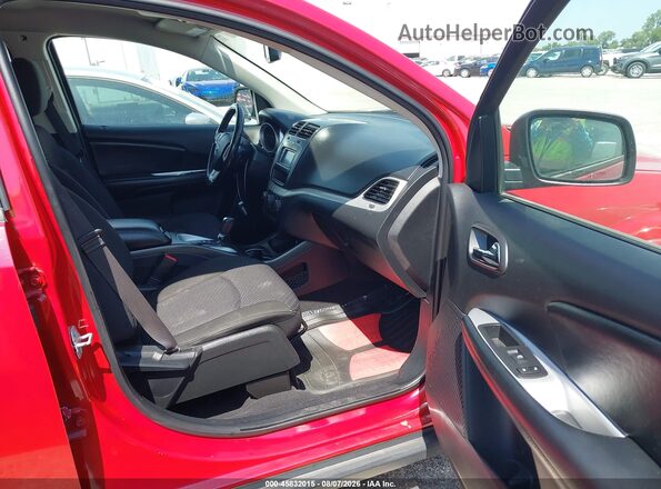 3C4PDCABXLT249322 2020 DODGE JOURNEY Red Widok wnętrza z przodu
