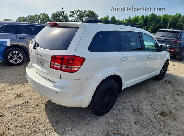 3C4PDCABXLT274110 2020 DODGE JOURNEY Белый Задняя правая четверть
