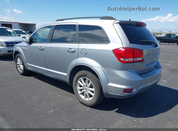3C4PDCBB0GT205883 2016 DODGE JOURNEY Silver Rear left