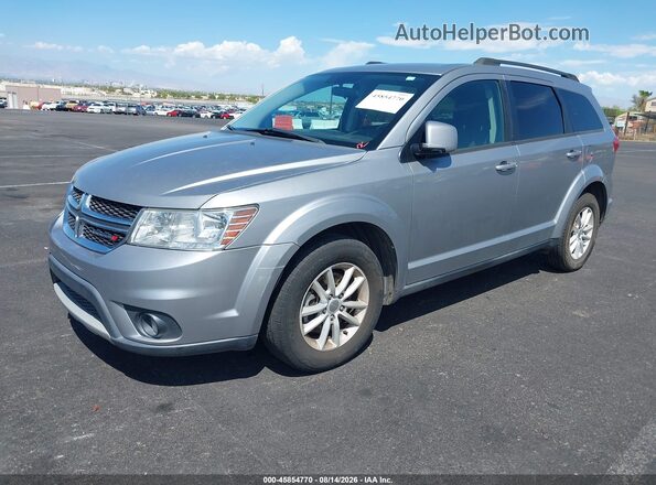 3C4PDCBB0GT205883 2016 DODGE JOURNEY Silver Front left