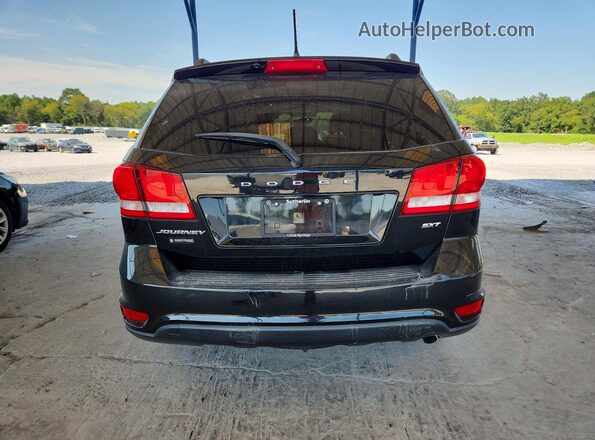 3C4PDCBB0JT189207 2018 DODGE JOURNEY Black Widok z tyłu