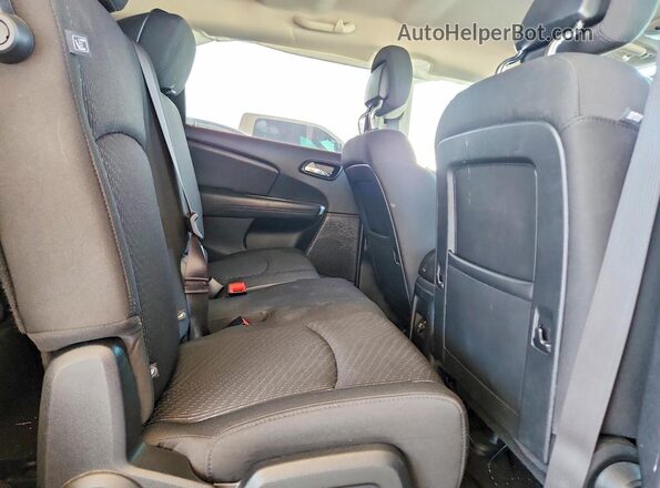 3C4PDCBB0JT189207 2018 DODGE JOURNEY Black Widok tylnych siedzeń