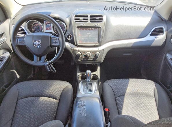 3C4PDCBB0JT219340 2018 DODGE JOURNEY Blue Вид панелі приладів