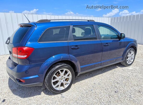 3C4PDCBB0JT219340 2018 DODGE JOURNEY Blue Задня права чверть