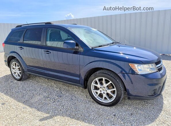 3C4PDCBB0JT219340 2018 DODGE JOURNEY Blue Передня права чверть