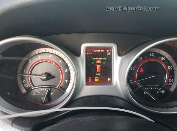 3C4PDCBB0KT681463 2019 DODGE JOURNEY White ხელსაწყოთა პანელის ხედი