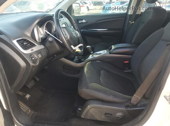 3C4PDCBB0KT681463 2019 DODGE JOURNEY White წინა სალონის ხედი