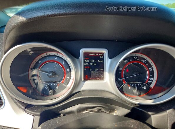 3C4PDCBB1KT833377 2019 DODGE JOURNEY Black Instrument cluster view