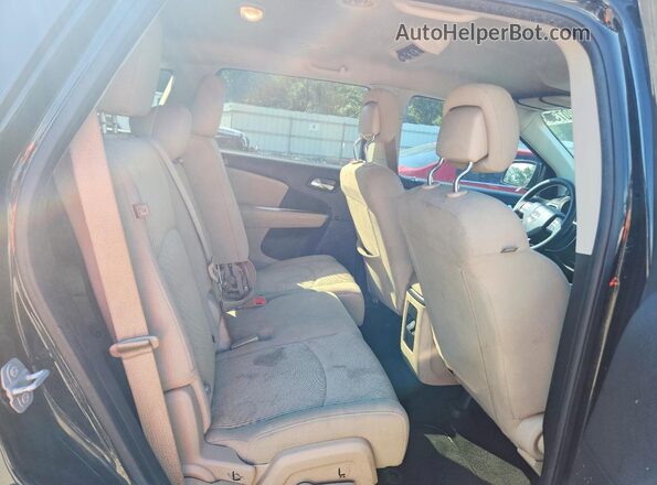 3C4PDCBB1KT833377 2019 DODGE JOURNEY Black Rear interior view