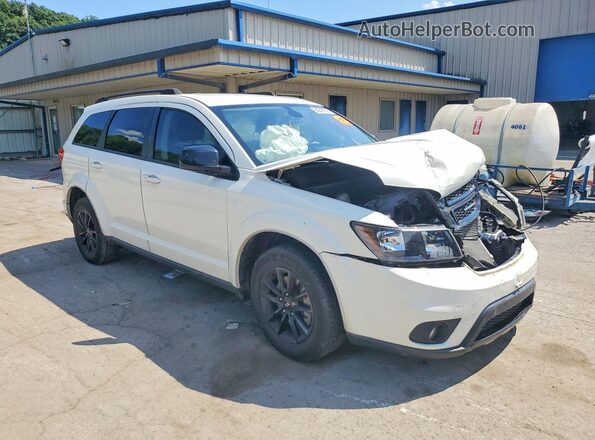 3C4PDCBB1KT848641 2019 DODGE JOURNEY White Delantero derecho