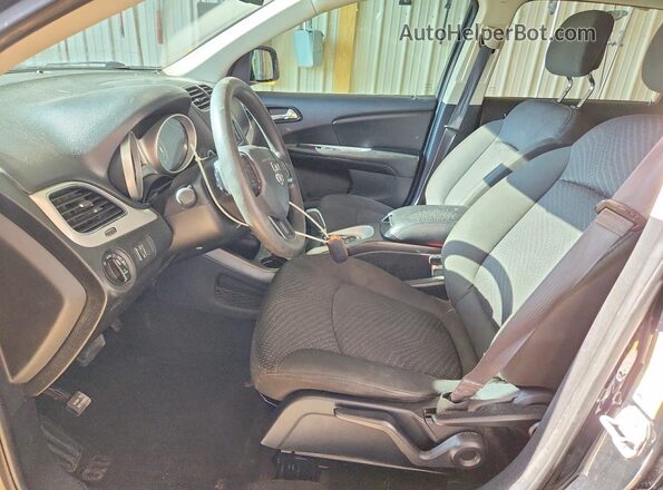 3C4PDCBB3KT731997 2019 DODGE JOURNEY Черный Вид салона спереди