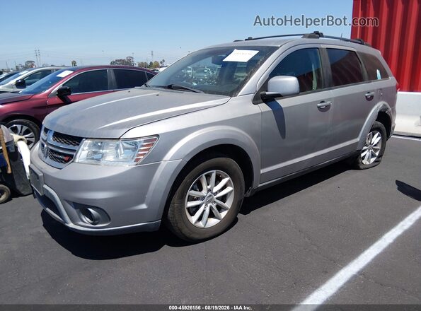 3C4PDCBB4HT519778 2017 DODGE JOURNEY Gray Front left