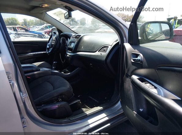 3C4PDCBB4HT519778 2017 DODGE JOURNEY Gray Front interior view
