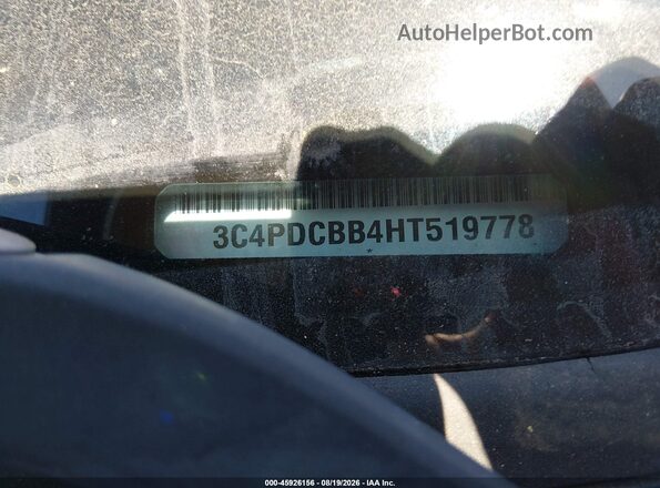 3C4PDCBB4HT519778 2017 DODGE JOURNEY Gray Engine compartment view
