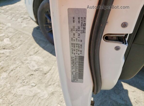 3C4PDCBB4KT872819 2019 DODGE JOURNEY White Вид наклейки з VIN-кодом