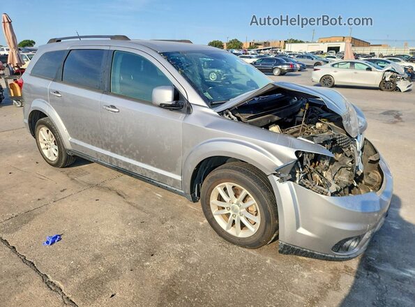 3C4PDCBB5GT162643 2016 DODGE JOURNEY Серебряный Передняя правая четверть