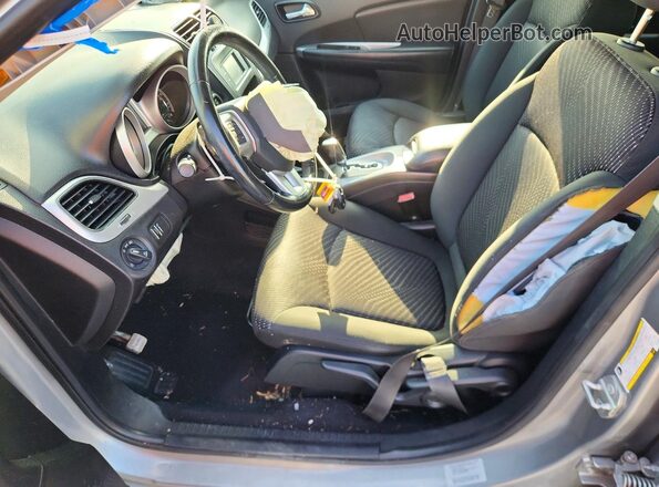3C4PDCBB5GT162643 2016 DODGE JOURNEY Серебряный Вид салона спереди