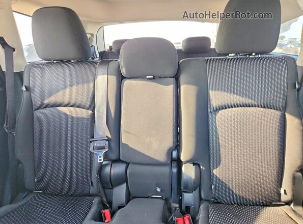 3C4PDCBB5GT162643 2016 DODGE JOURNEY Silver Rear seats view