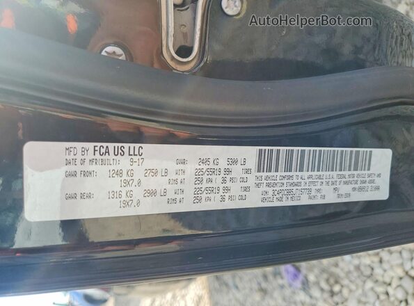 3C4PDCBB5JT157739 2018 DODGE JOURNEY Black Vista de la etiqueta del VIN