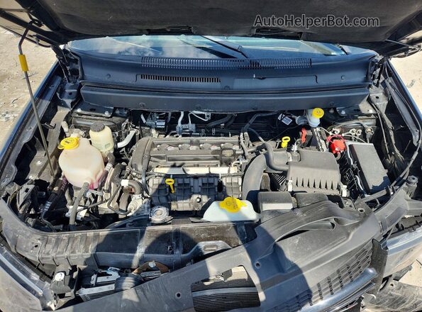 3C4PDCBB5KT707863 2019 DODGE JOURNEY Black Vista del compartimento del motor