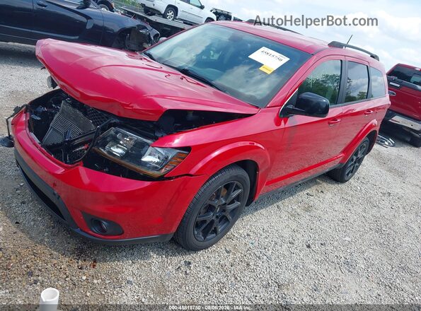 3C4PDCBB5KT871095 2019 DODGE JOURNEY Красный Передняя левая четверть
