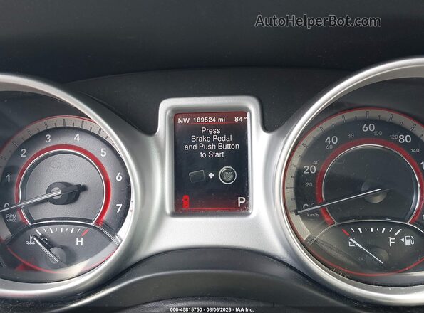 3C4PDCBB5KT871095 2019 DODGE JOURNEY Красный Вид задних сидений