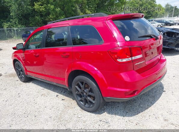 3C4PDCBB5KT871095 2019 DODGE JOURNEY Красный Задняя левая четверть