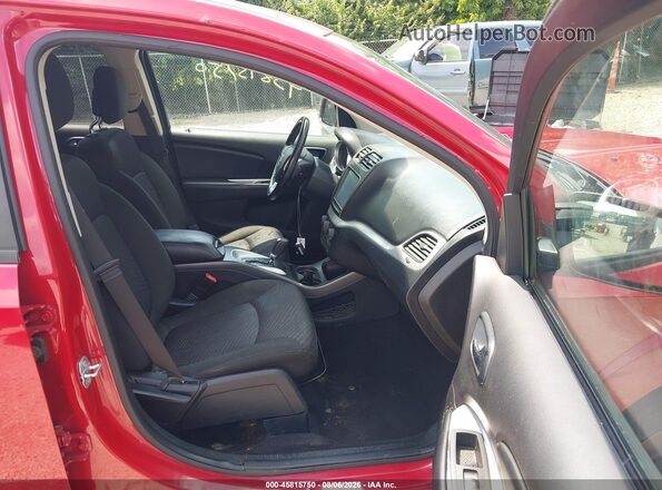 3C4PDCBB5KT871095 2019 DODGE JOURNEY Красный Вид салона спереди