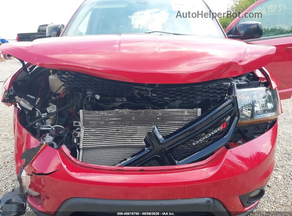 3C4PDCBB5KT871095 2019 DODGE JOURNEY Красный Вид сзади