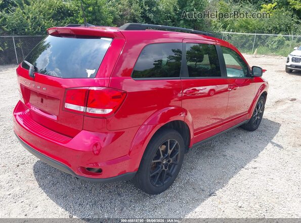 3C4PDCBB5KT871095 2019 DODGE JOURNEY Красный Задняя правая четверть