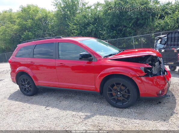 3C4PDCBB5KT871095 2019 DODGE JOURNEY Красный Вид задней части салона