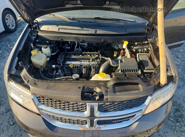 3C4PDCBB6HT554824 2017 DODGE JOURNEY Gray Շարժիչի բաժամունքի տեսք