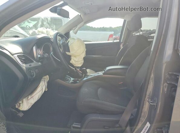3C4PDCBB6KT718029 2019 DODGE JOURNEY Серый Вид салона спереди
