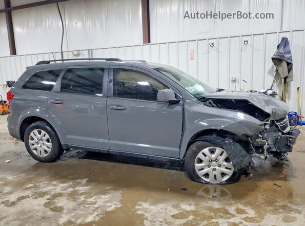 3C4PDCBB6KT797931 2019 DODGE JOURNEY Серый Передняя правая четверть