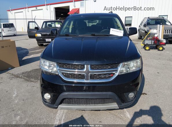 3C4PDCBB7JT184408 2018 DODGE JOURNEY Black უკანა სალონის ხედი