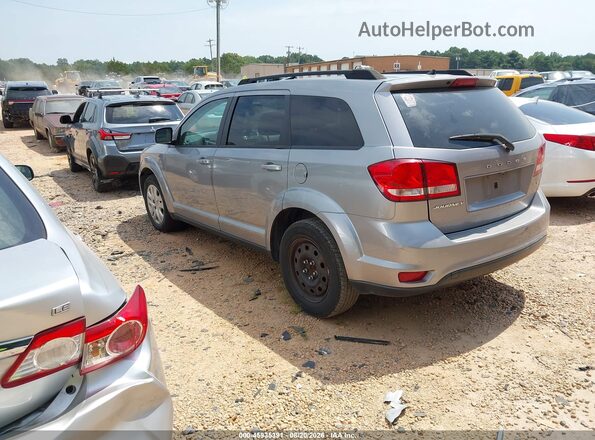 3C4PDCBB7KT852371 2019 DODGE JOURNEY Silver Trasero izquierdo